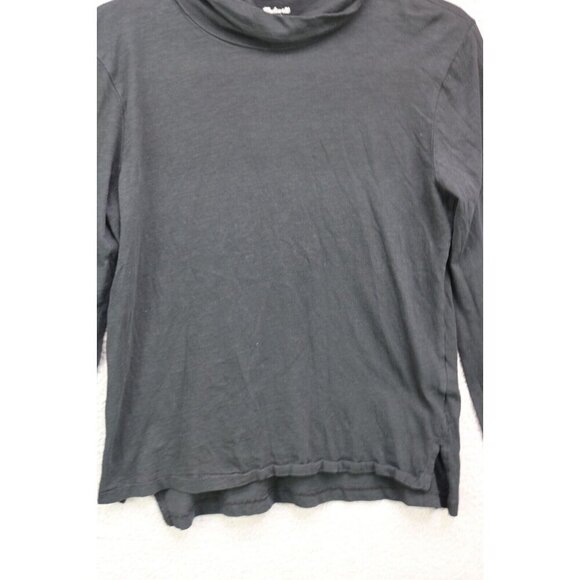 Madewell Long Sleeve Turtleneck Tunic-Size Medium-Goth - Picture 2 of 9